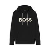 BOSS Soody Zone erkek sweatshirt, Siyah, XXL