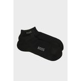 Boss Streç Logolu Bilek Boy Çorap Erkek Çorap 50538188 001 - Siyah - 39 - 42