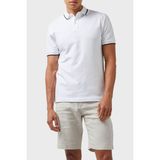 Boss Streç Pamuklu Slim Fit Düğmeli Polo Yaka T Shirt Erkek Polo Yaka T Shirt 50507699 100 - Beyaz - 2XL