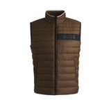 BOSS Su Geçirmez Regular Fit Dik Yaka Yelek Erkek Yelek 50464300 260
