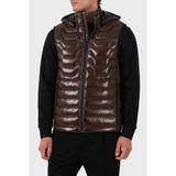 Boss Su Itici Regular Fit Kapüşonlu Kuş Tüyü Dolgulu Şişme Yelek Erkek Yelek 50517763 213 - 0-Kahverengi