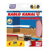 Boss Tape 10 mm 10 mt Kablo Kanal Bandı