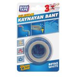 Boss Tape 25 mm 1.5 mt Beyaz Silikon Kaynayan Tamir Bandı
