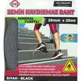 BOSS TAPE 2879 ZEMİN MERDİVEN KAYDIRMAZ BANT 25mmx25m SİYAH