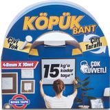 Boss Tape 3012 Çift Taraflı Köpük Bant 48MMX10M (Çok Kuvvetli 15KG)