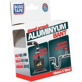 Boss Tape Alüminyum Yanmaz Folyo Bant Tamir Soba Boru Bandı En:48mm Boy:10mt - 48 mm x 10 m