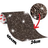 Boss Tape Bej Rengi Taşlı Kendinden Yapışkanlı Bant En:24cm Boy:40cm