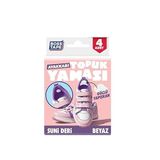 Boss Tape Beyaz Topuk Yaması Suni Deri Ayakkabı İç Topuk Koruyucu