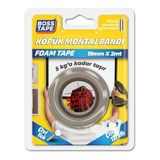 Boss Tape Çift Taraflı Köpük Montaj Bandı 19 Mm X 2 M 5 Kg'a Kadar Taşır