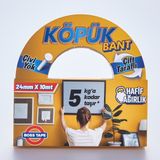 Boss Tape Çift Taraflı Köpük Montaj Bandı 24MMX10M