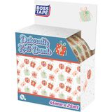 Boss Tape Dekoratif Ambalaj Paketleme Hediye Desenli Baskılı Koli Bandı En:45mm Boy:25mt