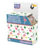 Boss Tape Dekoratif Ambalaj ve Paketleme Bandı 45 mm x 25 mt Flamingo,