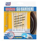 Boss Tape Duş, Kapı Eşiği, Mutfak Tezgahı Etrafı Su Kesici Bariyer Siyah - 2 metre
