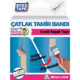 Boss Tape Duvar Pencere Pervaz Su Sızıntısı Çatlak Kapama Bandı Boyanabilir En:38mm Boy:2mt - 1 Adet