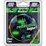 boss tape fosforlu reflektif bant yeşil 35 mm x 35 metre bt-09005 - Yok