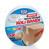 Boss Tape Ip Takviyeli Çok Güçlü Koli Bandı EN:45MM BOY:25MT