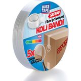 Boss Tape İp Takviyeli Lifli Çok Güçlü Koli Bandı 25mmx25mt