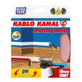 Boss Tape Kablo Kanal Montaj Bandı En:10mm Boy:10mt