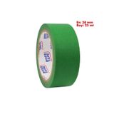 Boss Tape Koyu Yeşil Maskeleme Bandı Kağıt Bant En:38mm Boy:25mt