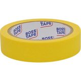 Boss Tape Sarı Renkli Kağıt Bant 25X25 mt