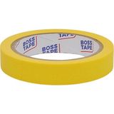 Boss Tape Sarı Renkli Kağıt Bant Boya Hobi Bandı - 19mm X 25mt