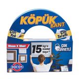 Boss Tape Solvent Akrilik Köpük Montaj Bandı-Mavi (7'Li Paket)