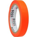 Boss Tape Turuncu Renkli Maskeleme Boya Bandı Kağıt Bant - 19 mm x 25 mt