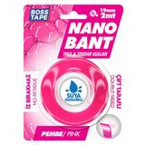 Boss Tape Yeni Pembe Nano Bant Magic Tape Asma Montaj Bandı 19 Mm X 2 Metre Bt-01033