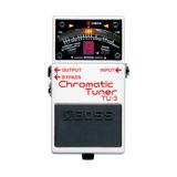 BOSS TU-3 akort cihazı pedal, beyaz