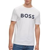 BOSS TURUNCU Thinking erkek tişörtü, Beyaz 100., XL