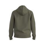 BOSS Wetalk Regular-Fit erkek kapüşonlu sweatshirt, pamuk terry logo yamalı, 342 Açık Yeşil, L