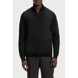 Boss Yünlü Regular Fit Dik Yaka Fermuarlı Ceket Erkek Ceket 50541951 001 - Siyah