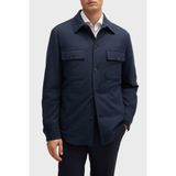 Boss Yünlü Regular Fit Düz Yaka Erkek Ceket 50527888 405 - Lacivert