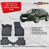 BOSSE Cupra Formentor Paspas Araca Özel 2020 2023 3D Havuzlu Oto Paspas - Siyah