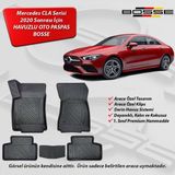 Bosse Mercedes Yeni Cla Paspas 3D Havuzlu 2019 Sonrası Bosse - Siyah