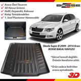 Bosse Skoda Superb Bagaj Havuzu 2009 2014 Arası Bosse Bagaj Havuzu - Siyah
