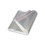 BossPack Şeffaf Bantlı (50x70 Cm) Yumuşak Naylon Poşet (10 Adet) - Yumuşak Bantlı Poşet