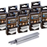 Bostitch Standart Zımba, 1/4" Uzunluk, Kutu Başına 5000, 8'li Paket
