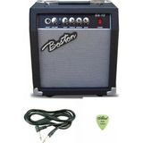 Boston GA10 Kombo Amfi 10 Watt Çıkış Gücü ile Elektro Gitar Akustik Gitar ve Bağlama İçin uygundur (Jak Kablo ve Pena Hediyeli)