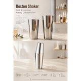 Boston Shaker 2 Parçalı 800ML & 600ML Sızdırmaz Kokteyl Çalkalama Seti - Profesyonel Paslanmaz - Çok Renkli