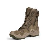 Bot Quantum Sympatex Model Haki Su Geçirmez Tactical Outdoor Askeri Fermuarlı Nubuk Bot Haki