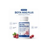 Botafitt BOTAMAG PLUS: Cranberry Ekstreli Magnezyum Bisglisinat, Malat, Sitrat, Taurat ve B6 Vitamini İçeren Takviye Edici Gıda