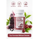 Botafitt BOTAWATER Suya Karıştırılan Bitkisel Toz – Kara Mürver, Yeşil Çay, Kiraz Sapı, Sudan Bamyası, Mate Yaprağı Ekstreli