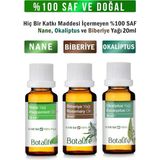 Botalife %100 Saf Nane Yağı, Okaliptüs Yağı ve Biberiye Yağı 20ml Üçlü Set nane-okaliptus-biberiye20