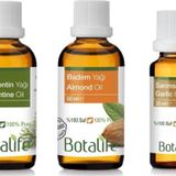 Botalife Çam Terebentin Yağı 50Ml Badem Yağı 50Ml Sarımsak Yağı 20Ml Üçlü Set