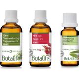 Botalife Çam Terebentin Yağı Hint Yağı Jojoba Yağı Üçlü Set