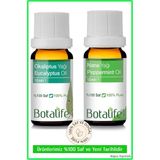 Botalife Ferahlık Serisi Nane & Okaliptüs Yağı 10ml -%100 Saf Uçucu Yağ Seti,Zindeşifa-okaliptusnane10