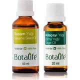 Botalife Susam Yağı Adaçayı Yağı Bel ve Boyun Masajı İçin