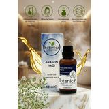 Botanica %100 Saf Anason Uçucu Yağı 50 ml - Rahatlatıcı Karın Masajı ve Yatıştırıcı Gece Bakımı