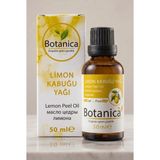 Botanica %100 Saf Limon Kabuğu Uçucu Yağı 50 ml – Yüksek Limonen Özlü Aydınlatıcı & Gözenek Sıkılaştırıcı Canlandırıcı Bakım Iksiri